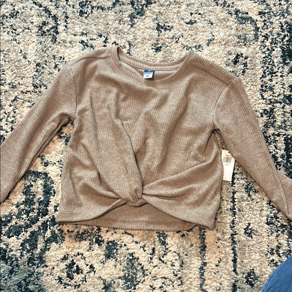Old Navy Kids Tan Long Sleeve Top